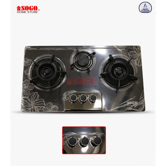 Sogo Stainless Steel Gas Hob (JPN-3019)