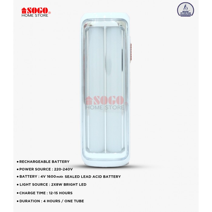 Sogo Rechargeable Emergency Led Lantern Light (JPN-391)