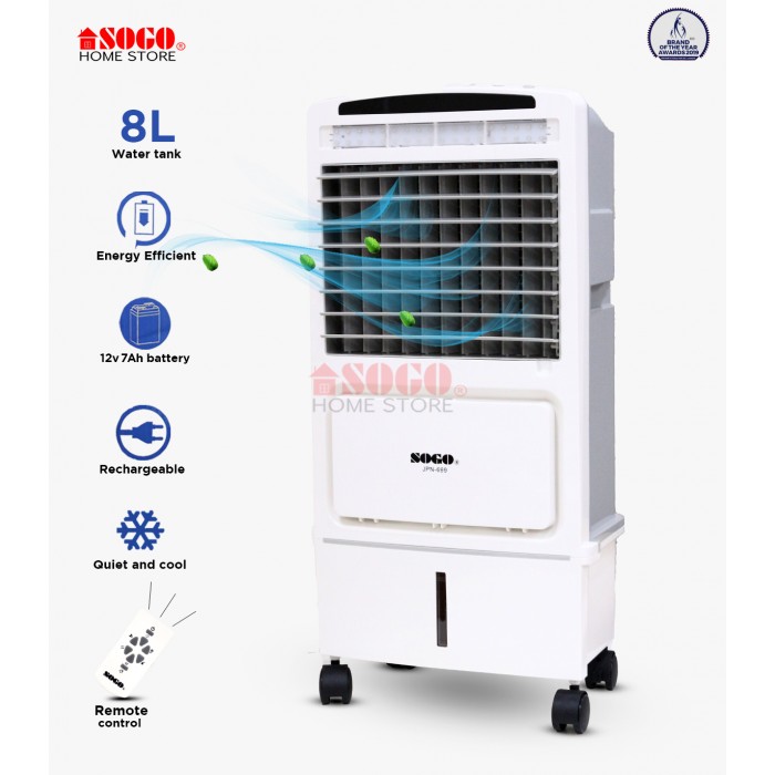 Sogo Rechargeable Air Cooler 8 Liter (JPN-699)