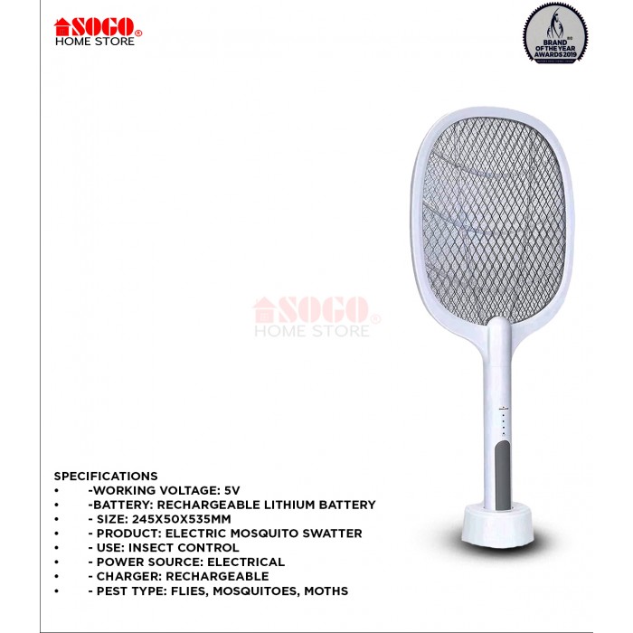 Sogo Rechargeable Insect Killer Racket (JPN-396)