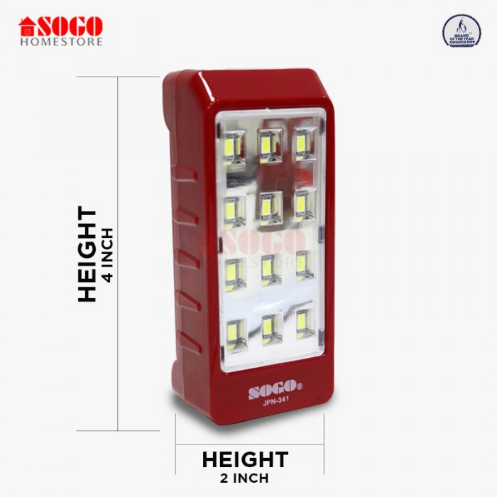 Sogo Rechargeable Emergency Led Lantern Light (JPN-341)
