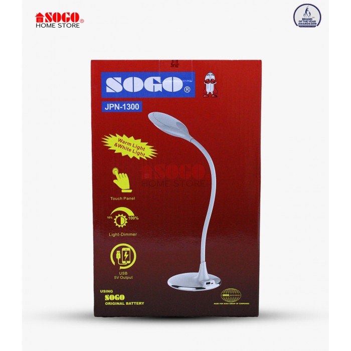 Sogo Rechargeable Table Or Desk Lamp (JPN-1300)