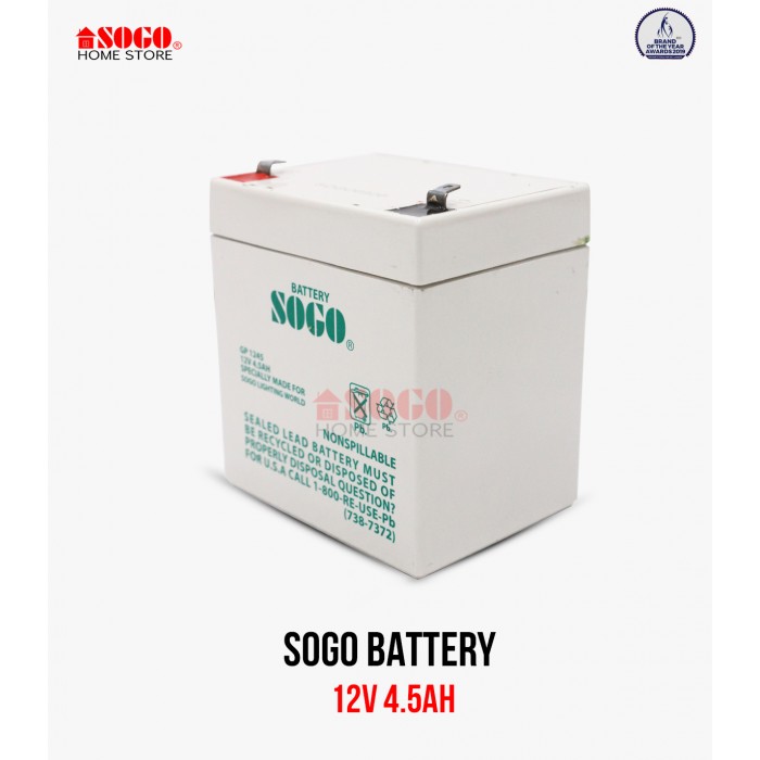 Battery For Sogo Rechargeable Floor Fan (JPN-633)