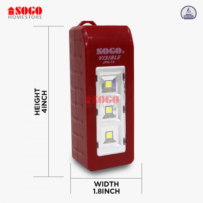 Sogo Rechargeable Emergency Led Lantern Light (JPN-74)
