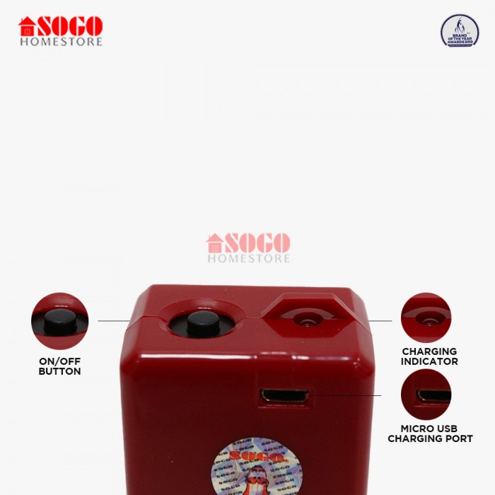 Sogo Rechargeable Emergency Led Lantern Light (JPN-74)