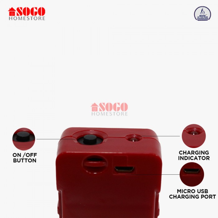 Sogo Rechargeable Emergency Led Lantern Light (JPN-340)