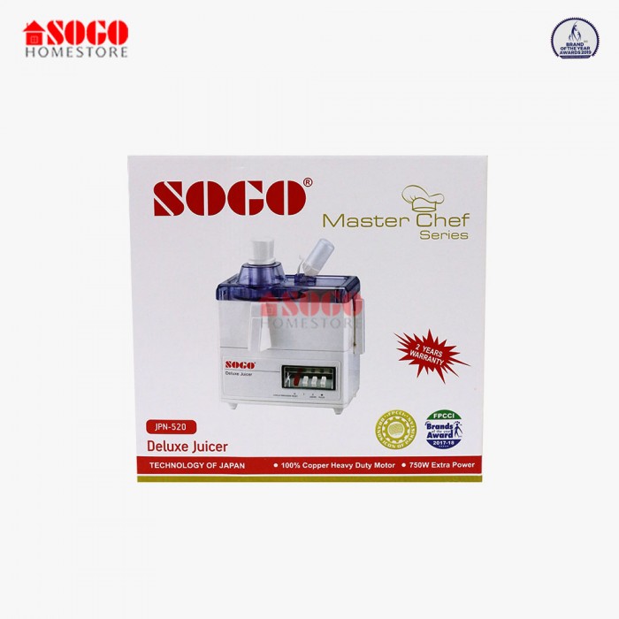 Sogo Deluxe Hard Fruit Juicer (JPN-520)