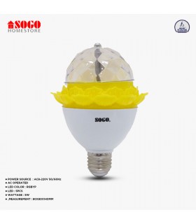 Sogo Revolving Gola Bulb 5 LED (E27) Screw Type