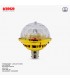 Sogo Revolving UFO Style 6 LED Bulb (B22) Pin Type