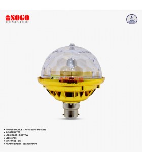 Sogo Revolving UFO Style 6 LED Bulb (B22) Pin Type