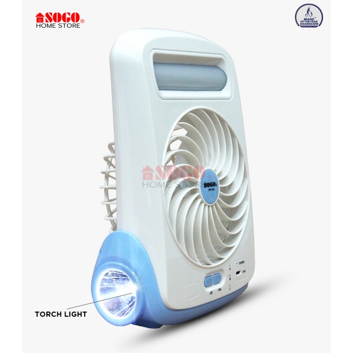 Sogo Rechargeable Mini Table-Desk Fan (JPN-402)