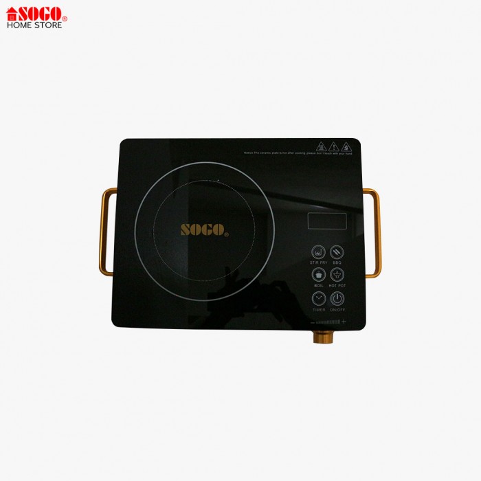 Sogo Electric Stove/Infrared Cooker (JPN-666) Golden