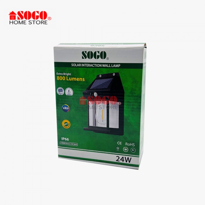 SOGO SOLAR WALL LAMP 24 W