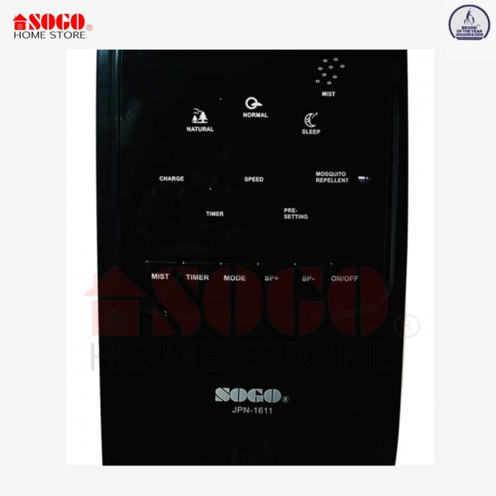 Sogo Rechargeable Mist Fan JPN - 1611
