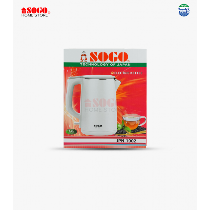 Sogo Electric Kettle (1.7Liter) (JPN-1002)