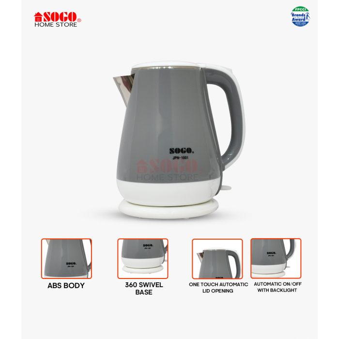 Sogo Electric Kettle (1.5Liter) (JPN-1001)